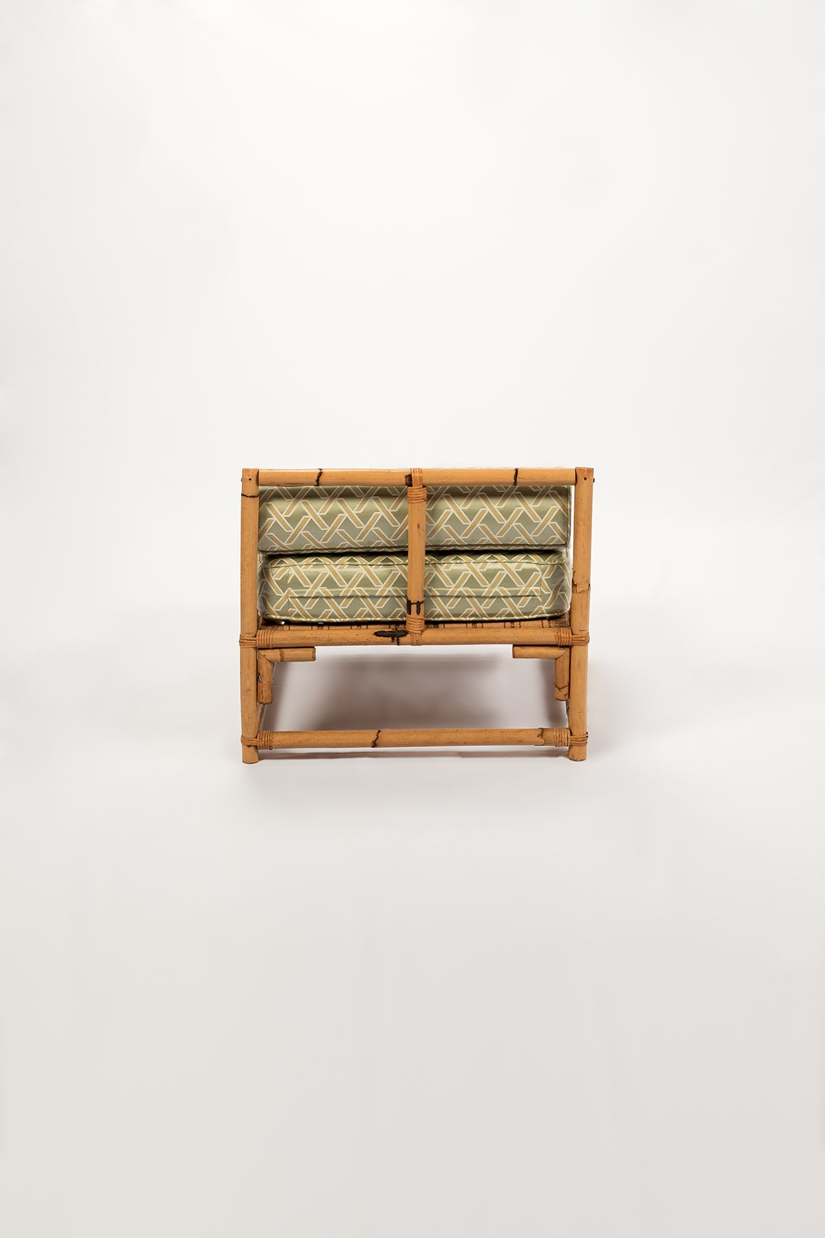 1950s Bamboo Easy Chair (2 Available)