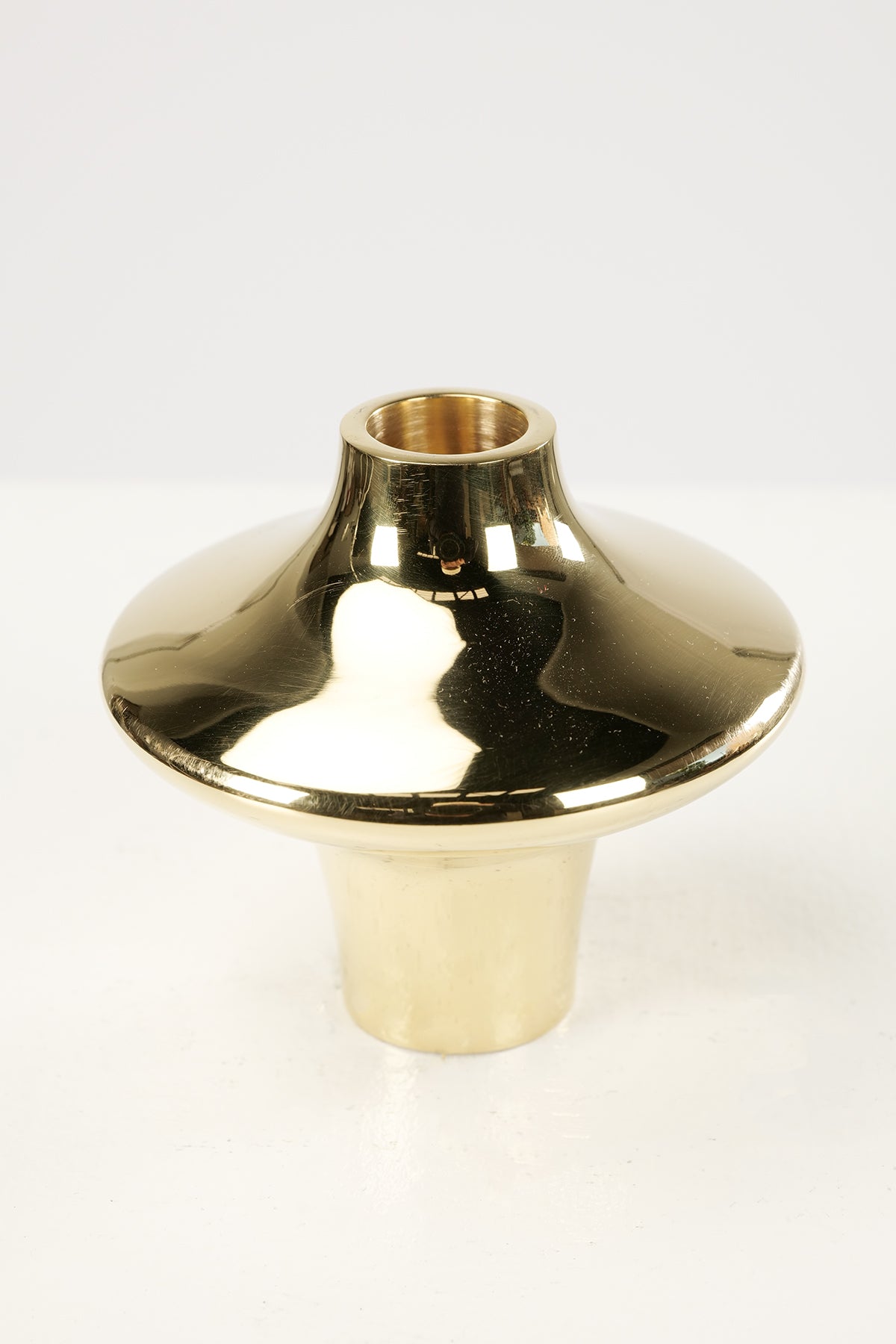 Doublet Candleholder Large - Gold