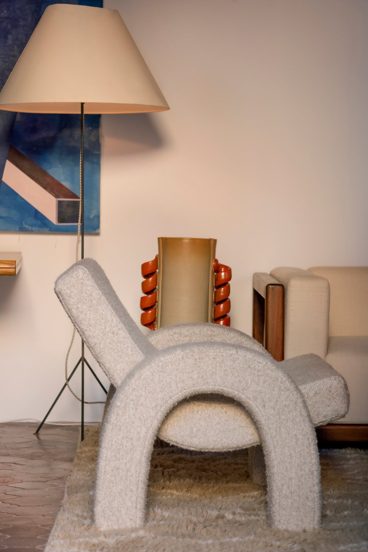 Arco Lounge Chair - White