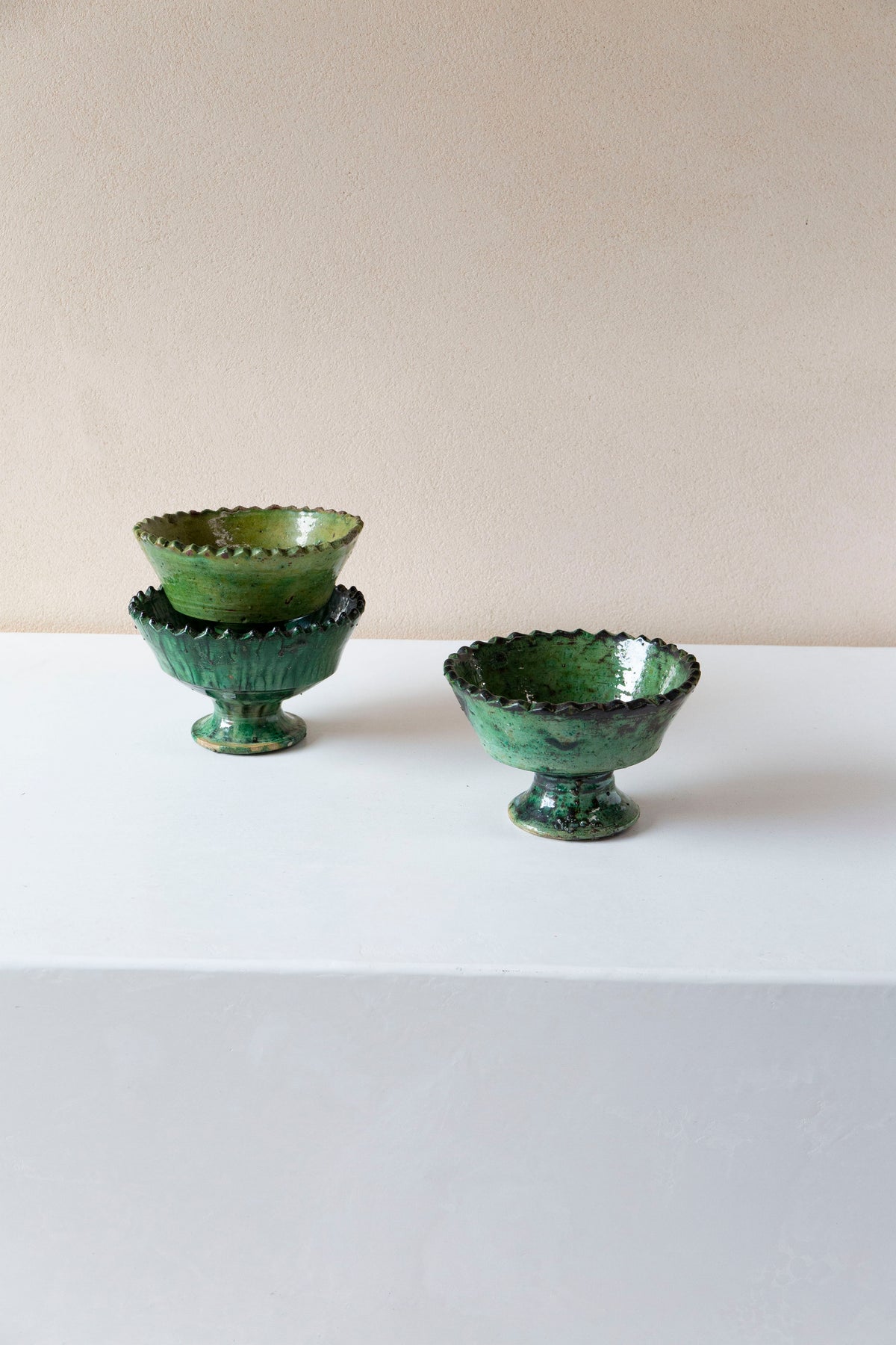 Tamegroute Henna Bowl Green - S