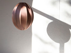 Oval Pendant Rosebrown