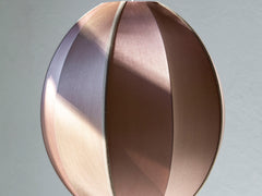 Oval Pendant Rosebrown