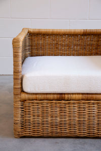 1950s Rattan Armchair (2 Available)