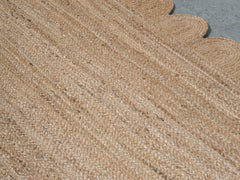 Scalloped Jute - Natural