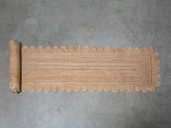 Scalloped Jute - Natural