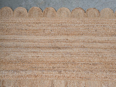 Scalloped Jute - Natural