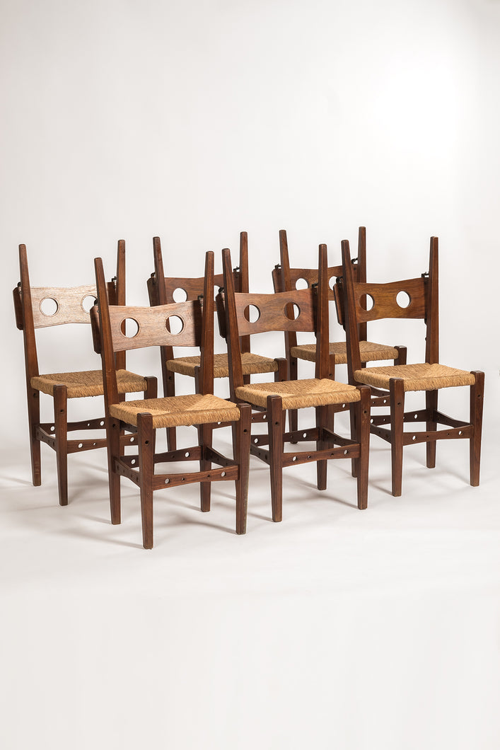 Timber and Rush Dining Chair