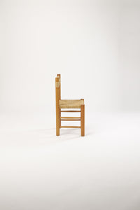 Charlotte Perriand Dordogne Dining Chair - Natural