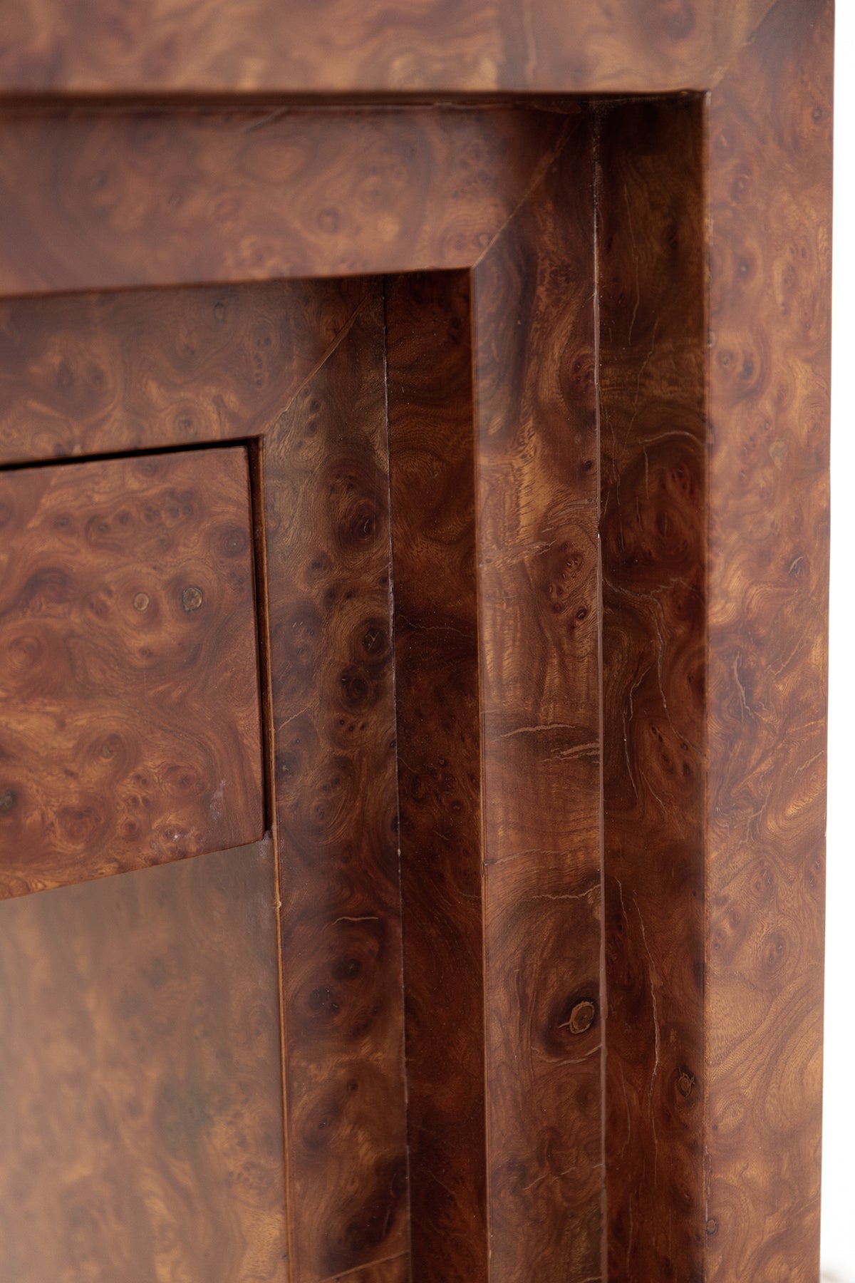 1970s Italian Burl Console