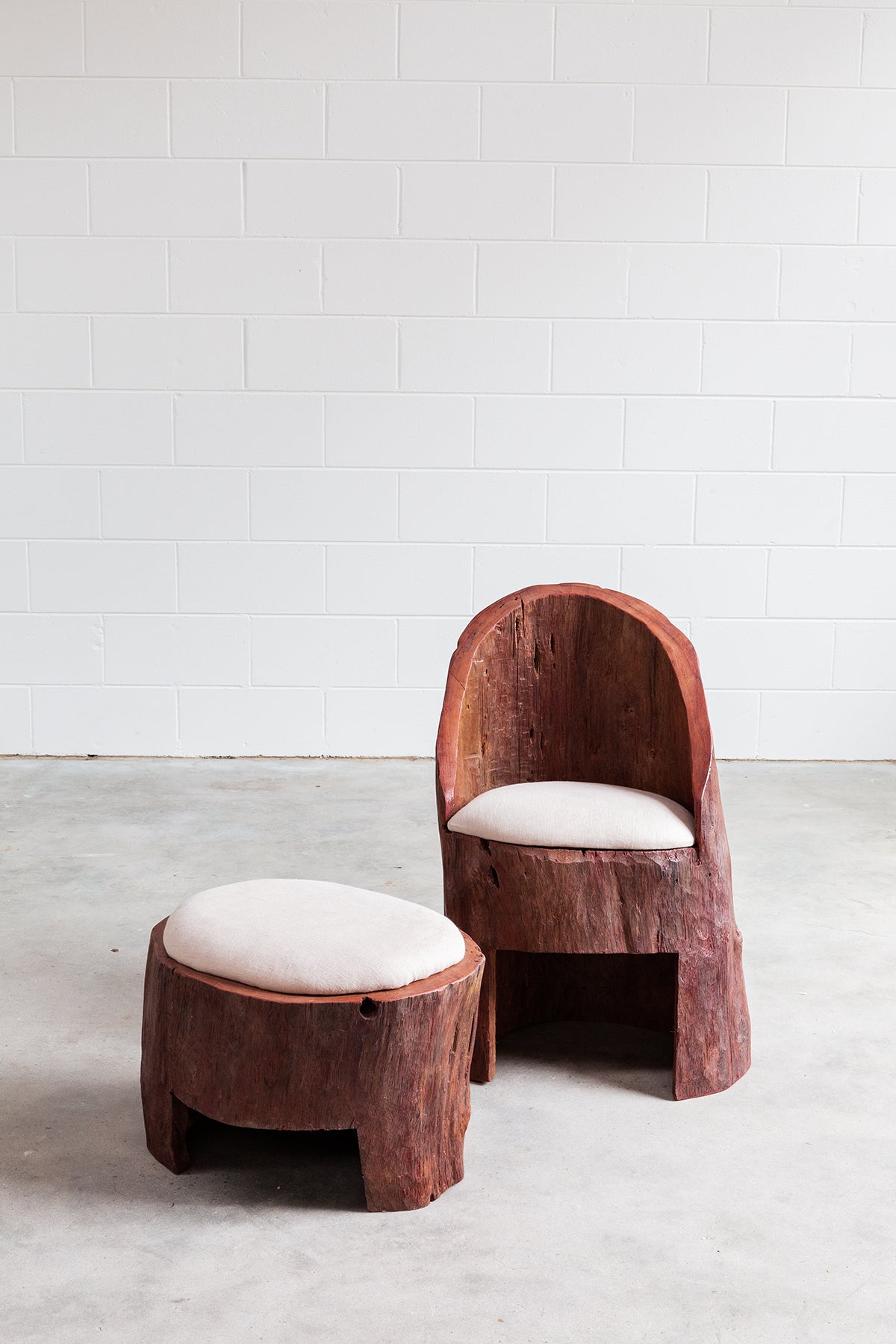 1950s Wooden Armchair