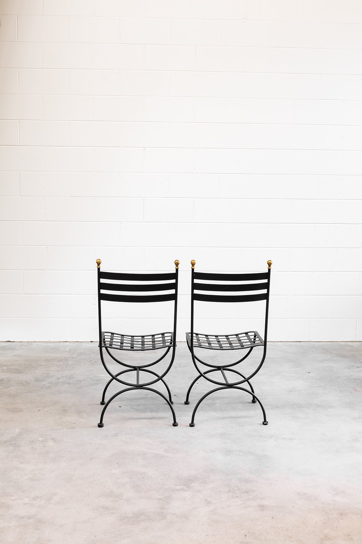 French Iron Outdoor Chair (4 Available)