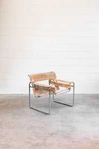 Wassily Chair in Velvet Upholstery