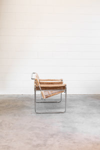 Wassily Chair in Velvet Upholstery
