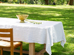 Linen Tablecloth - Beige