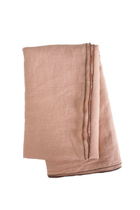 Linen Tablecloth - Dusty Coral