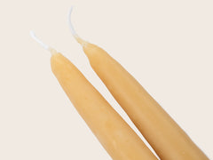 Handmade Taper Candle Pair
