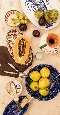 Italian Cerulean Salad Bowl